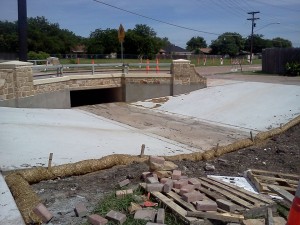 Newly rebuilt ditch. Looking forward to skating it.
