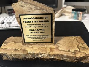 ambassador of freestyle award